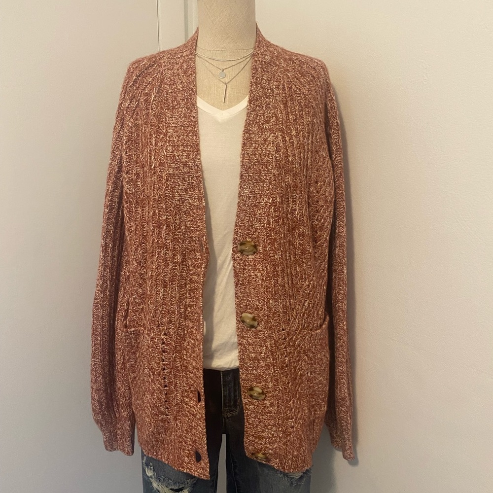CAbi stylish button up cardigan sweater.